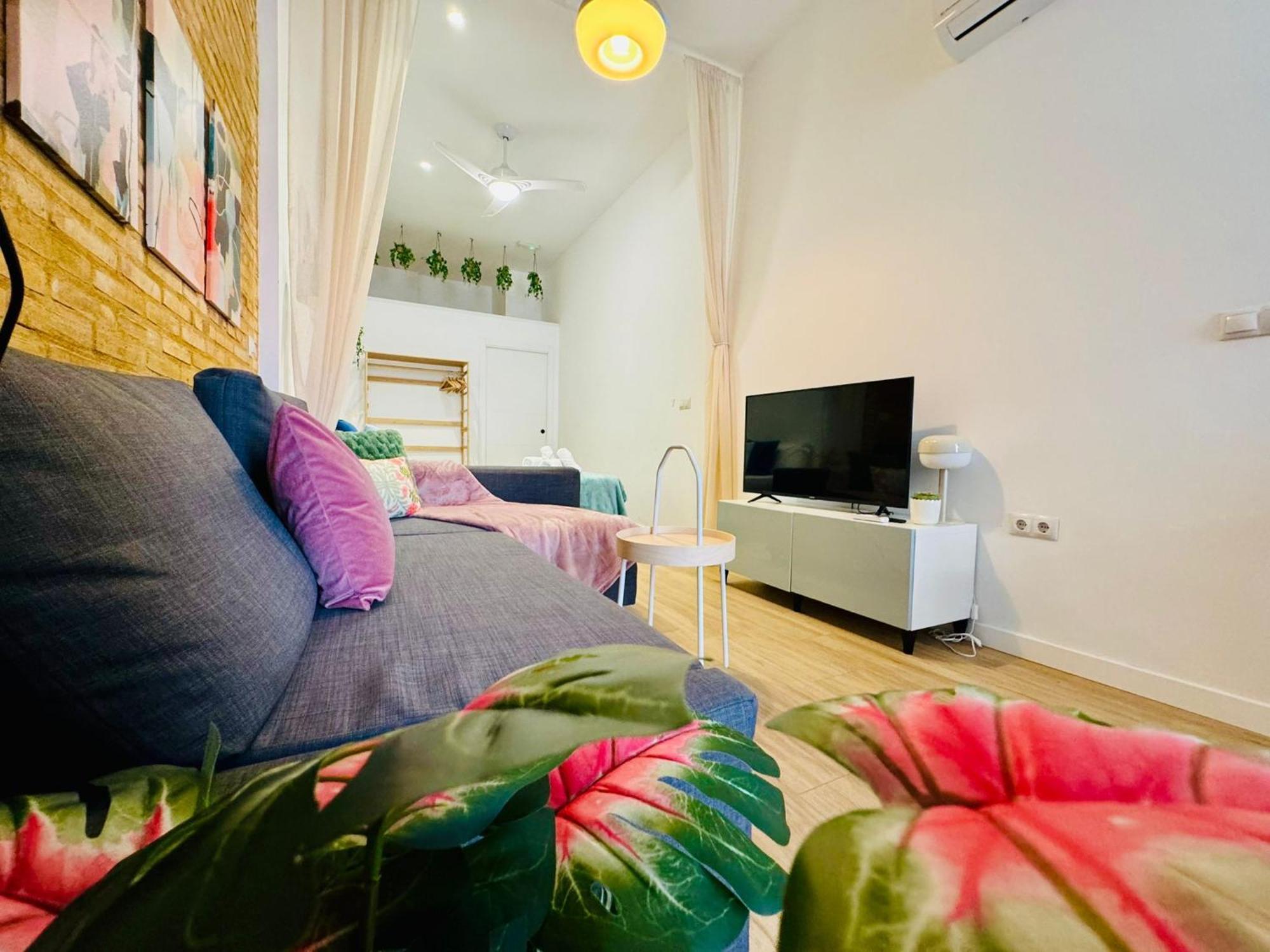 Relaxing Beachside Cabanyal Loft Valência Exterior foto